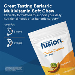 Close-up of Bariatric Fusion soft chew texture showing smooth consistency