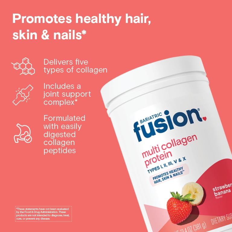 Bariatric Fusion scoop demonstrates easy measurement for daily protein goals.