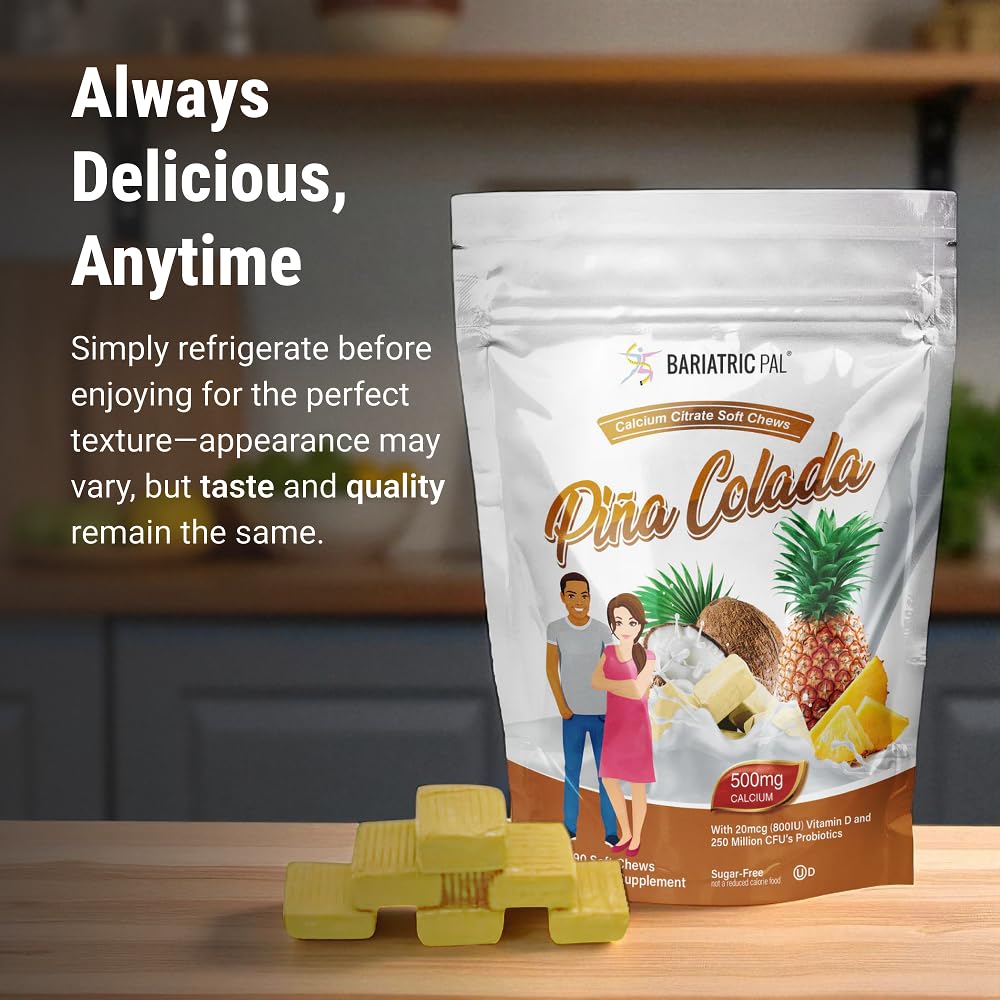 BariatricPal bag shows 90 chews for a month-long supply