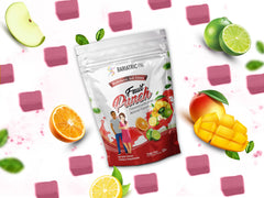 BariatricPal iron-free multivitamin packs demonstrate portable daily nutrition for post-op use.
