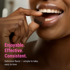 BariatricPal probiotic chew with 250 million CFU per serving for digestion comfort.