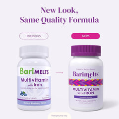 Barimelts packaging highlights gluten-free, dairy-free, non-GMO formulation