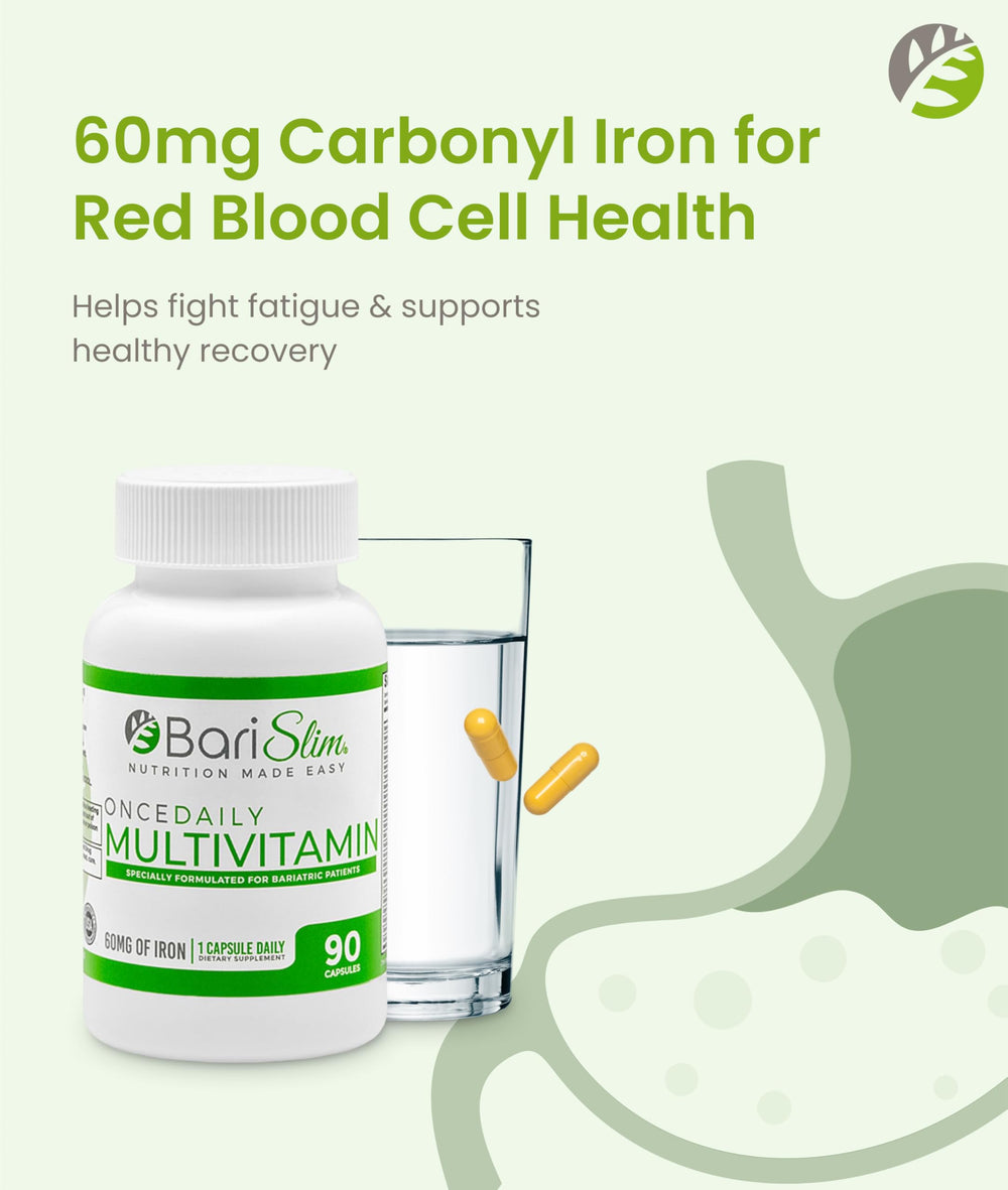 BariSlim 90-day supply packaging showcases long-term bariatric nutrition planning.