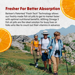 Fresh Tech process detail of Barlean's purified fish oil production.