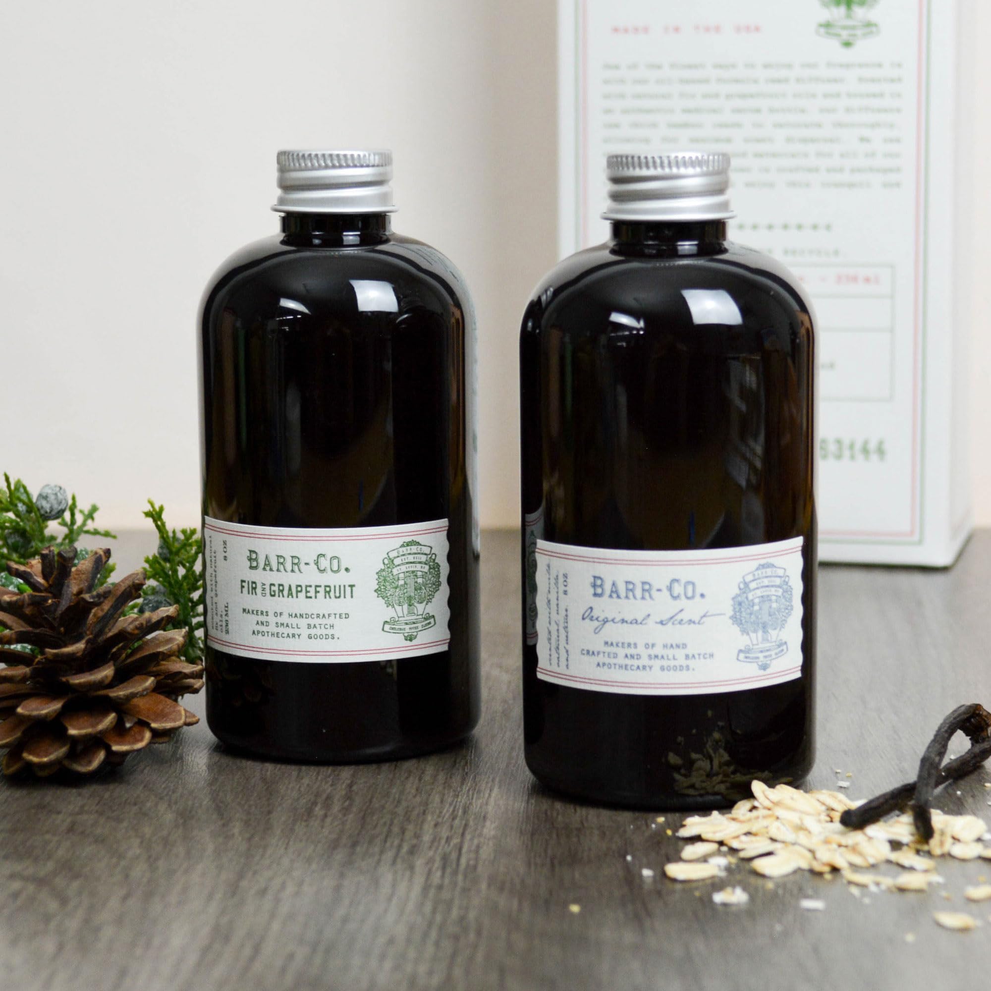 Plant-based, USA-made Barr Co diffuser refill showcases natural botanicals
