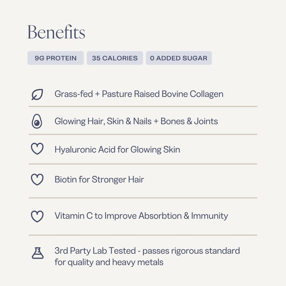Label close-up of Barre Definition collagen powder