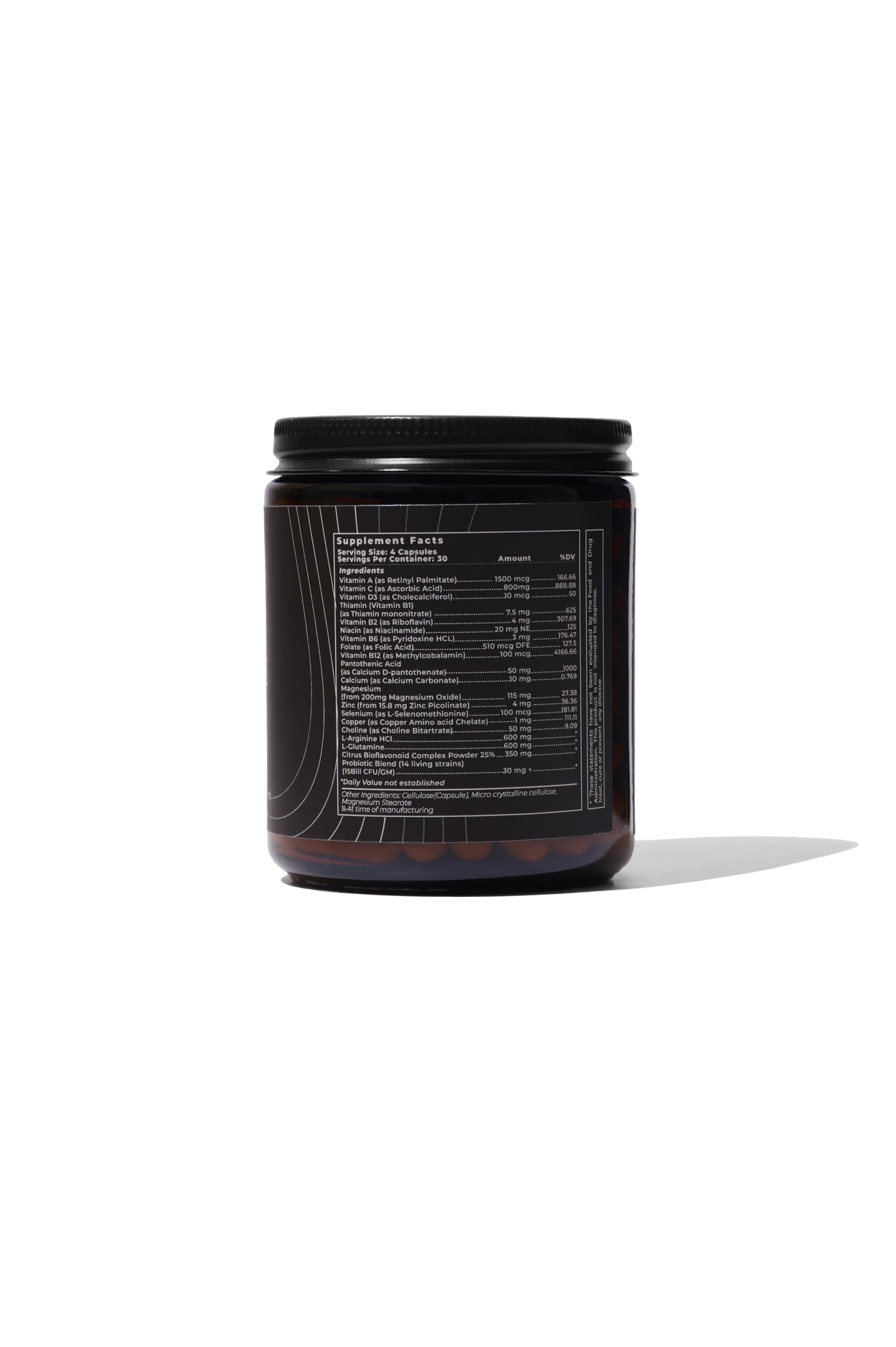 Barrett Recovery BEFORE blend close-up, antioxidant-rich formula for readiness
