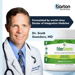 Barton Nutrition 30 Servings Bottle for daily greens routine