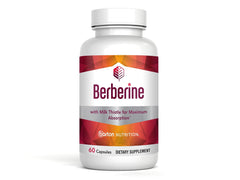 Barton Nutrition Berberine Milk Thistle bottle front supports daily energy balance