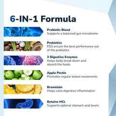 Barton Nutrition Healthy Gut Restore ingredients card mentions apple pectin and bromelain for digestion.