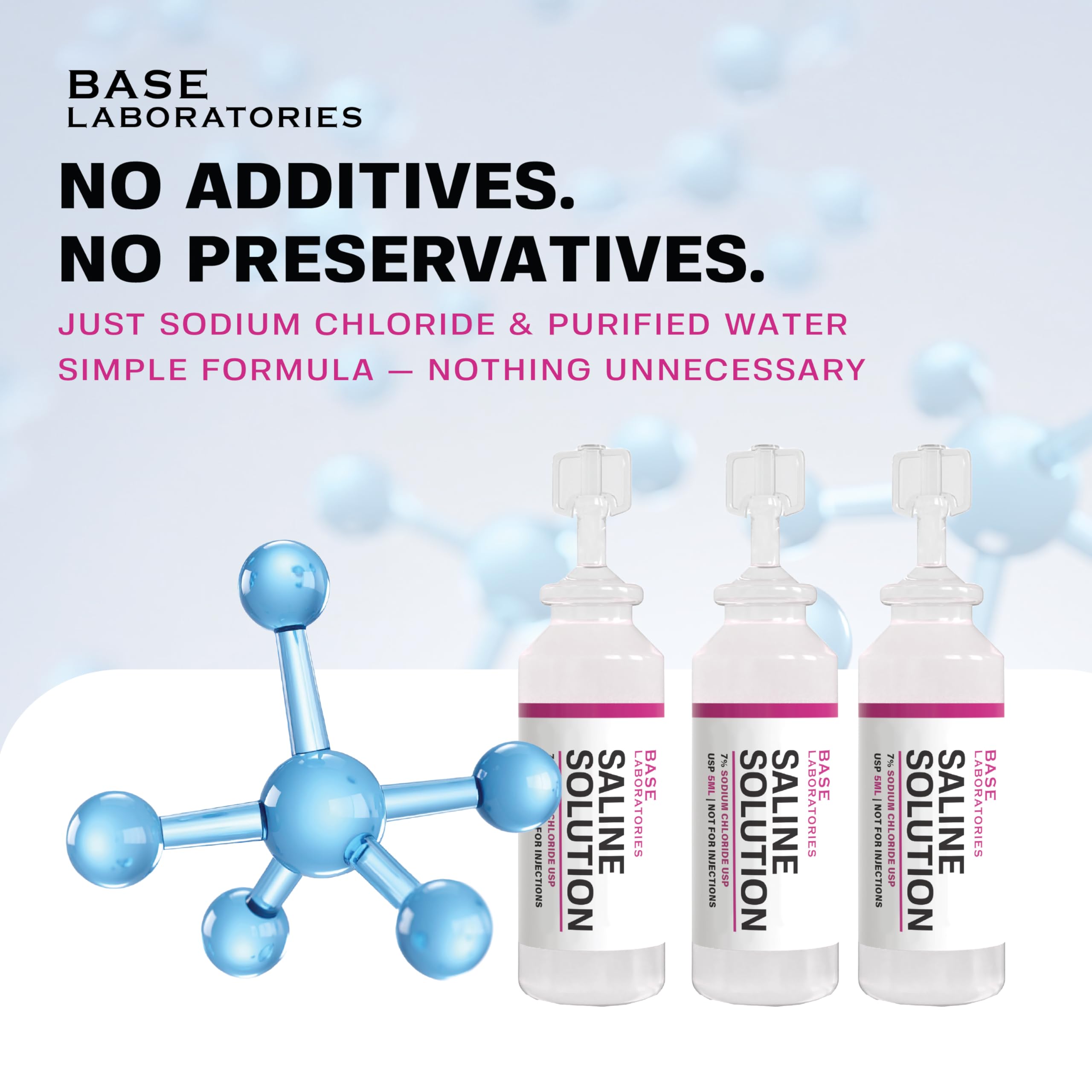 BASE LABORATORIES nebulizer mouthpiece use demonstrates versatile compatibility.