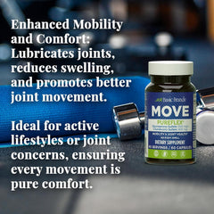 User enjoying movement with Move Pureflex for joint mobility.