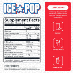 Basic Pre-Workout spoon-measure shows precise citrulline dosage per serving.