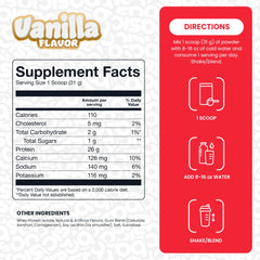 Basic Supplements whey protein isolate gluten-free label on package