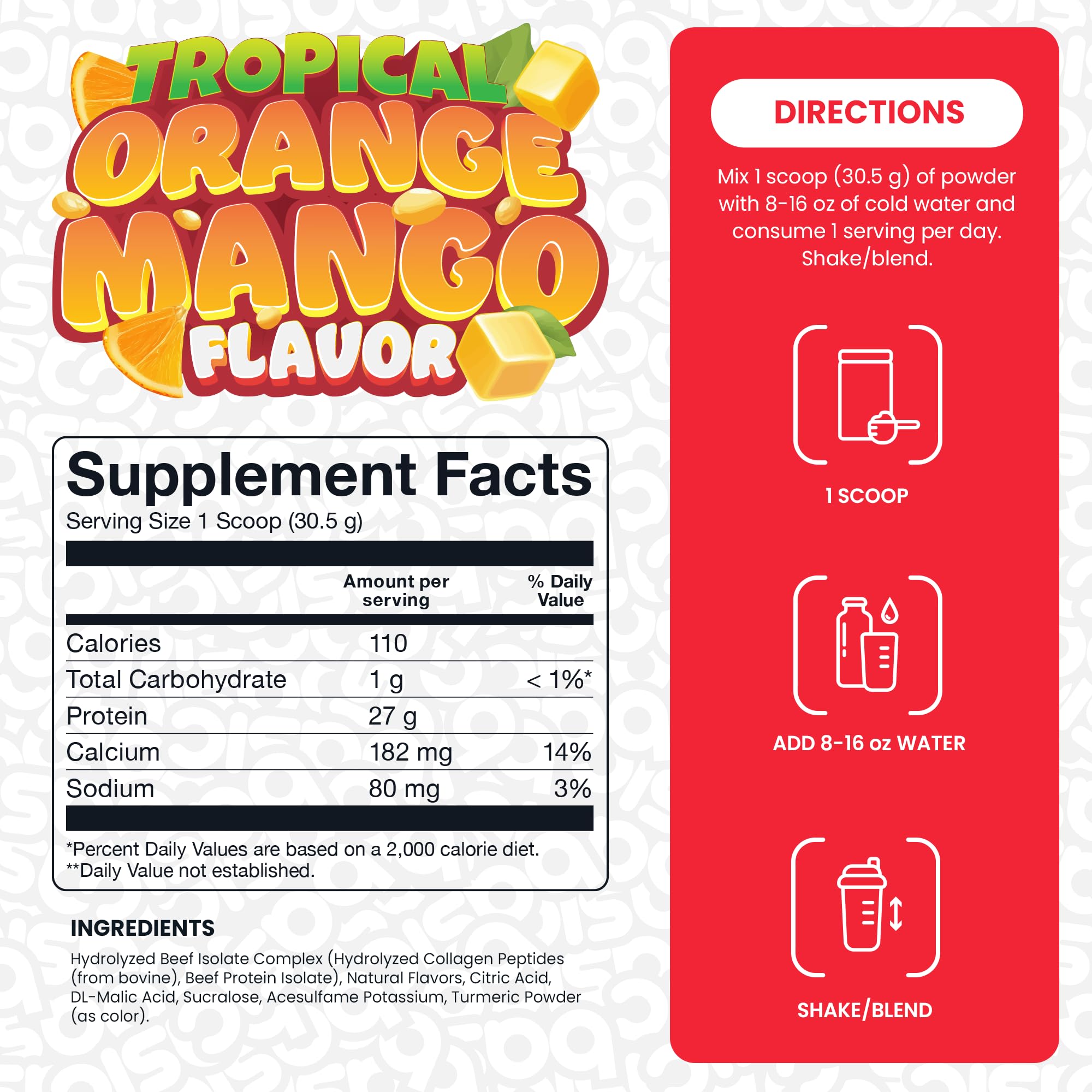 Basic Supplements Hydrolyzed Beef Isolate serving with dairy-free protein option for workouts