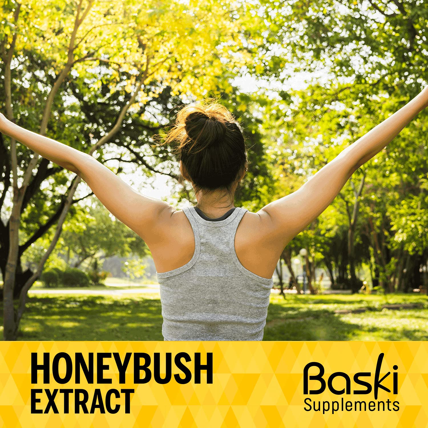 BASKI Honeybush Extract capsules for easy daily use