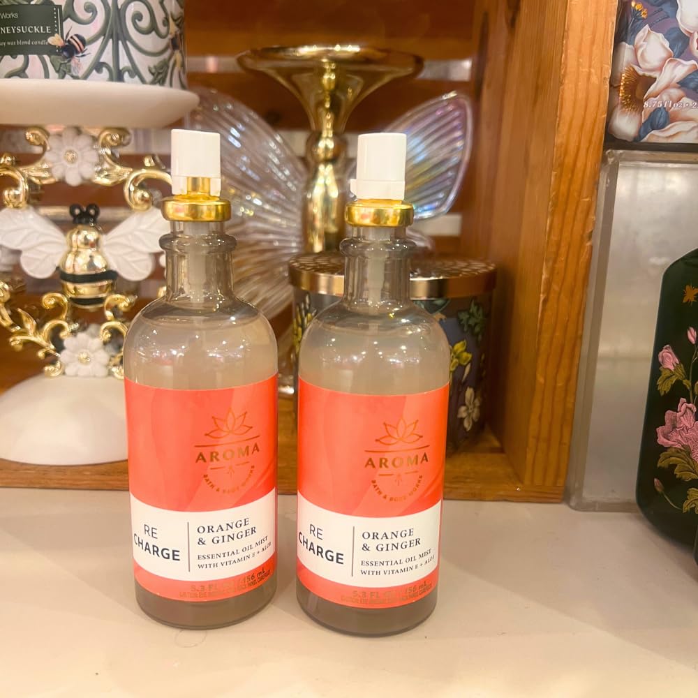 Pillow refresh usage showing linens scented softly with aroma recharge.