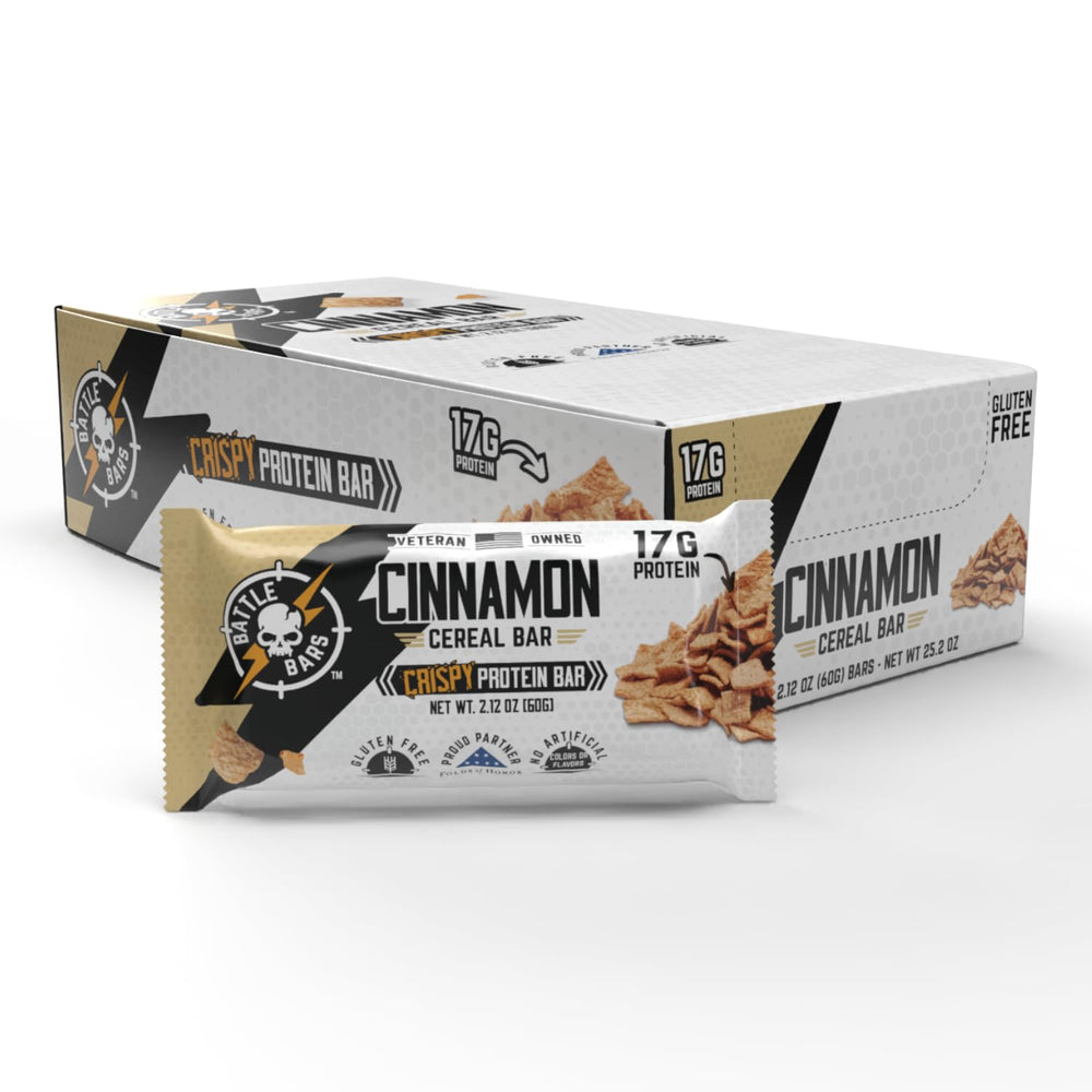 Battle Bars crispy protein bar unwrap reveals chocolate coating and crisp texture for a satisfying snack.
