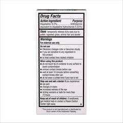Bausch + Lomb kit with dosing instructions promotes easy daily use.