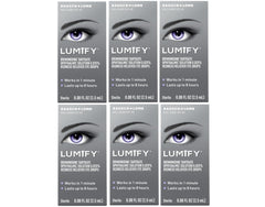 Bausch & Lomb LUMIFY eye drops pack of six for brighter-looking eyes.