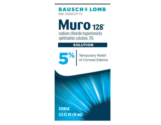 Muro 128 5% packaging box with clear labeling for easy selection.