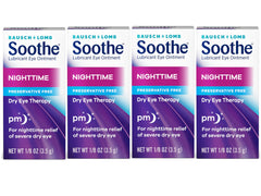 Bausch + Lomb Soothe Eye Ointment tube for nighttime hydration