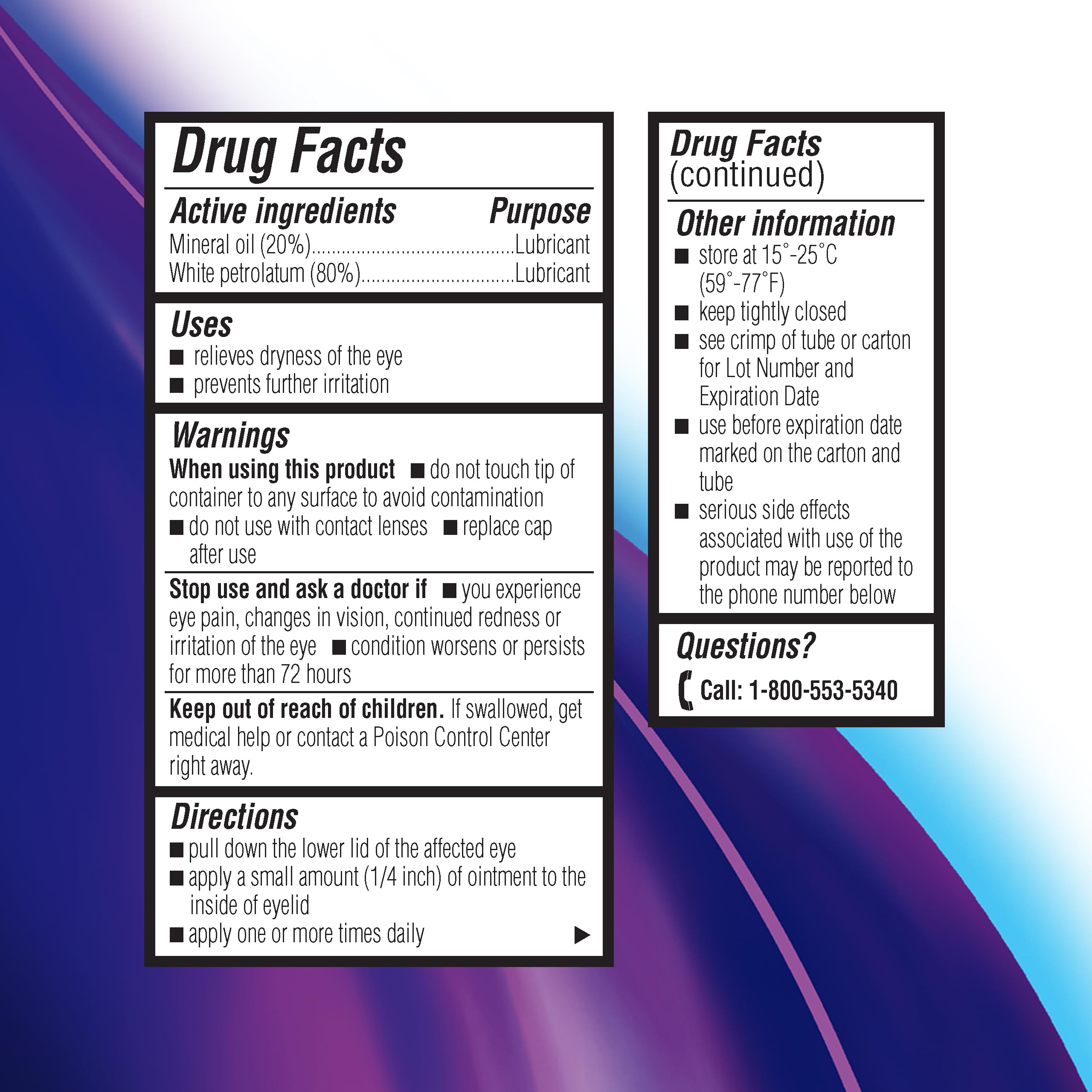 Hand holding the Soothe Night Time ointment tube for easy application