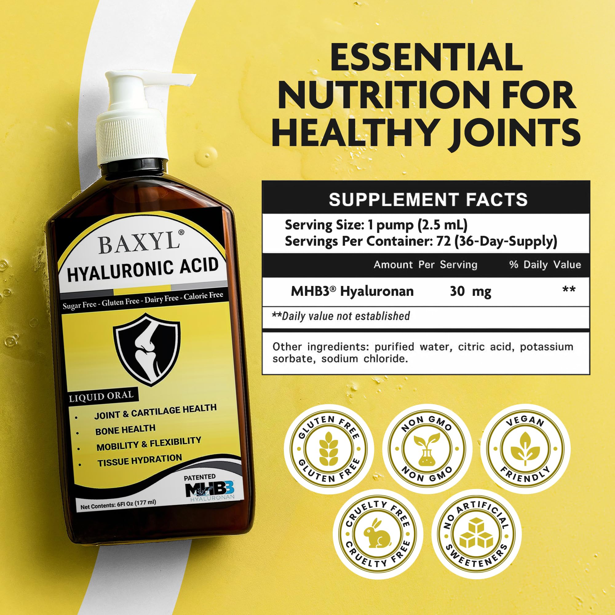 BAXYL joint-support-syrup-dropper shows easy twice-daily dosing