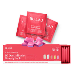 BB LAB 30 Days Miracle Pack front view for daily skin and bone support.
