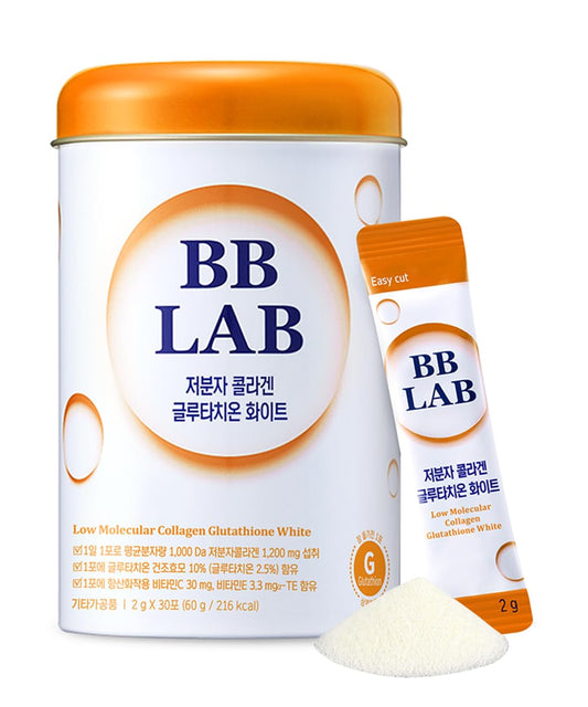 BB LAB Collagen Glutathione White orange stick front view for daily use