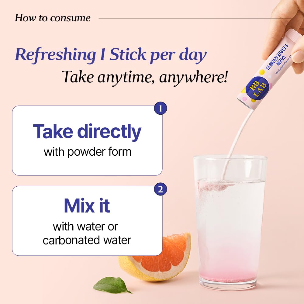 BB LAB Collagen Powder S Plus vitamin C and glycine ingredient profile