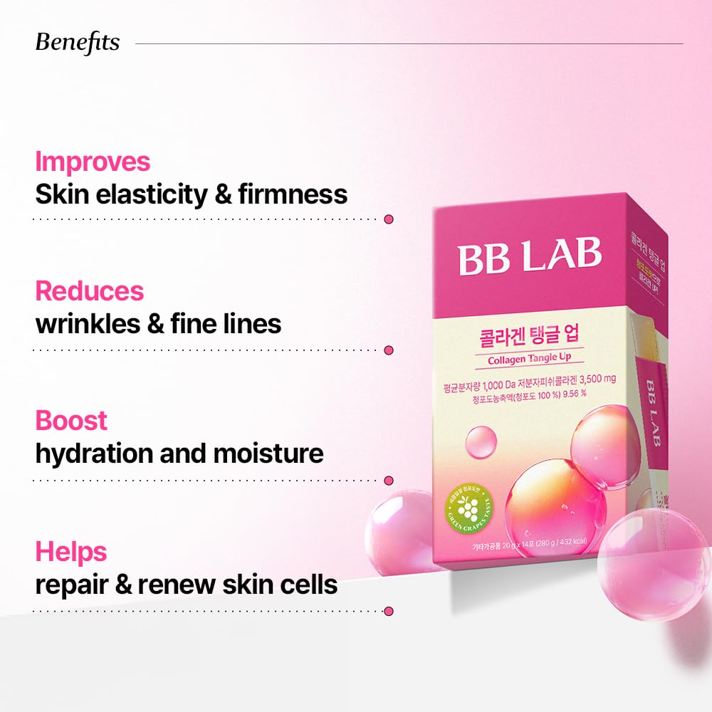 BB LAB Collagen Tangle Up Jelly Stick on-the-go use in bag