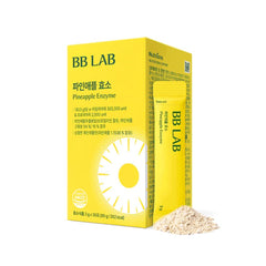 BB LAB Pineapple Enzyme Supplement packaging with single-serve sachets for easy daily use