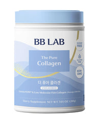 BB LAB Pure Collagen powder jar close-up for daily skin, hair, and nail support.