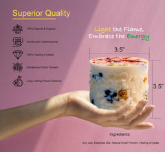BBJohn handmade craftsmanship candle showcases meticulous, high-quality details.