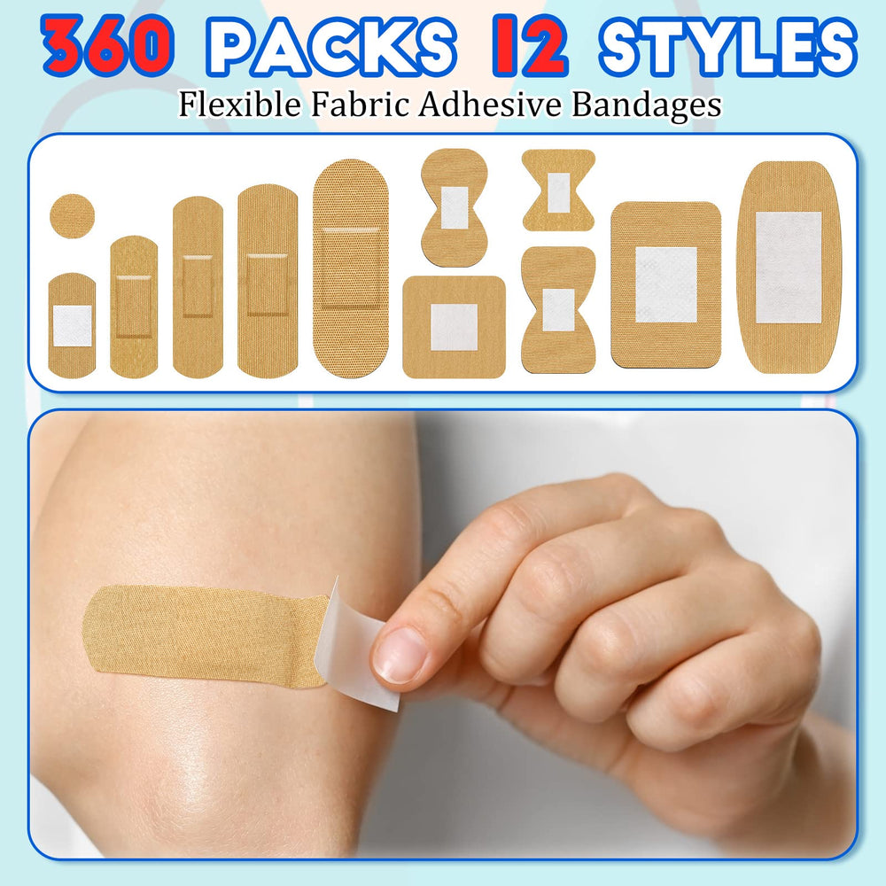 BBTO breathable fingertip bandages close-up showing elastic fabric.