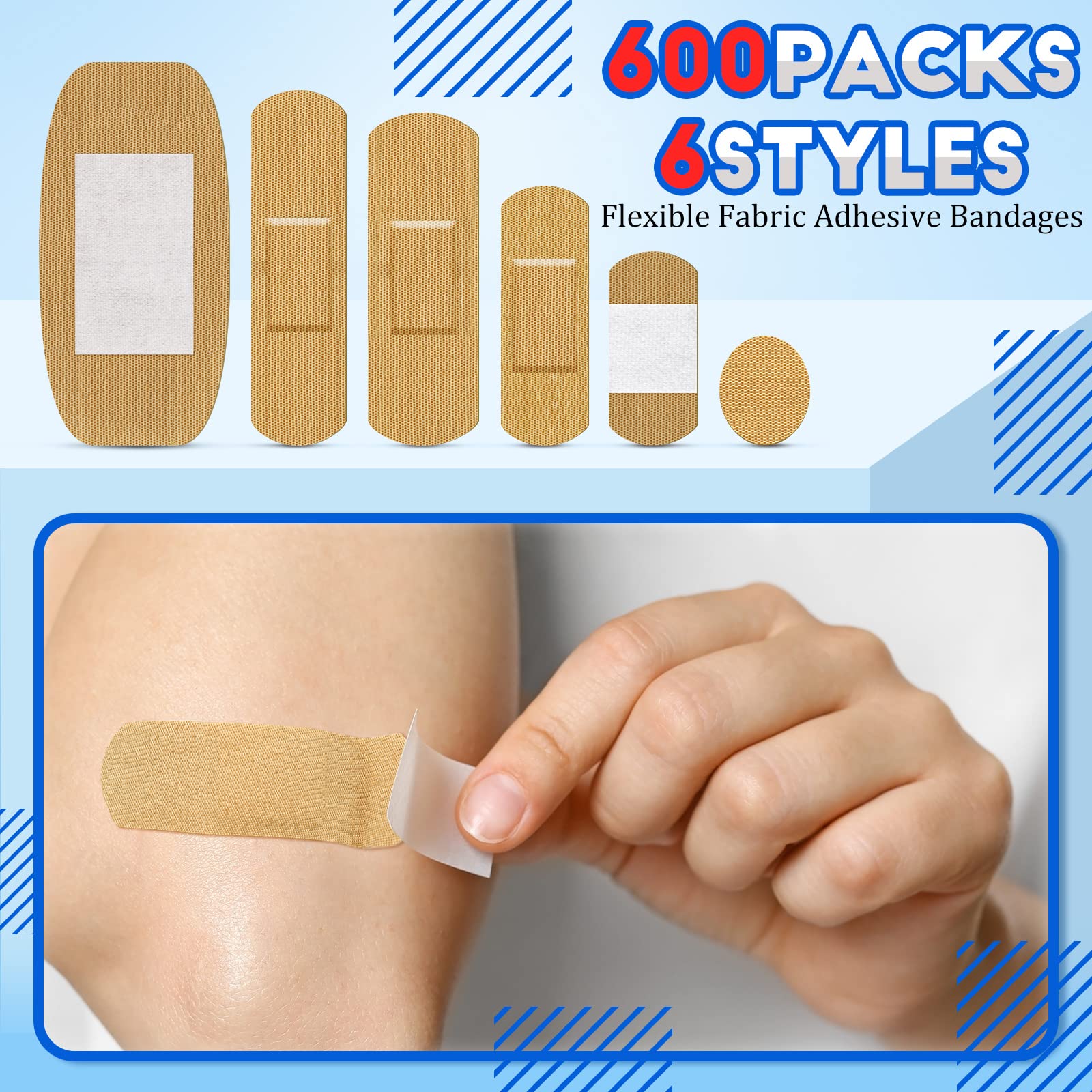 BBTO fingertip bandages close-up, breathable and flexible for daily activities