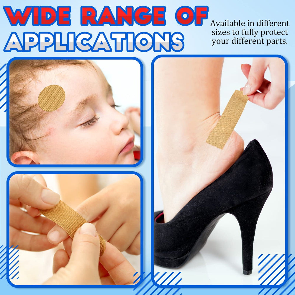 BBTO individually wrapped bandages maintain hygiene and easy replacement