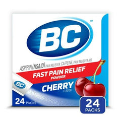 Sinus Pain & Congestion BC Powder pack and logo