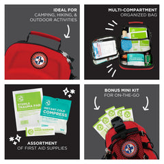 Be Smart Get Prepared antiseptic items and cleaning supplies for sanitation.