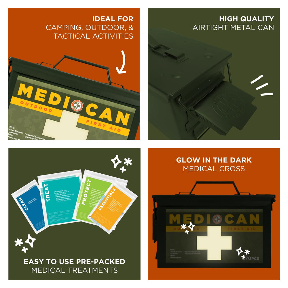 Be Smart Get Prepared organized compartments for fast access.