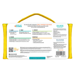 Be Smart Get Prepared silicone tape 1in for secure fixation.
