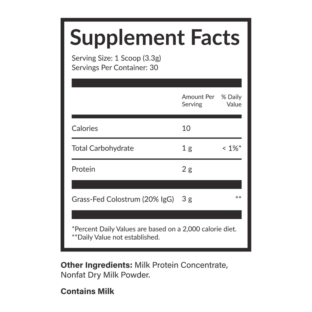 Beam Colostrum Powder flavor raspberry-lemon conveys refreshing daily taste.