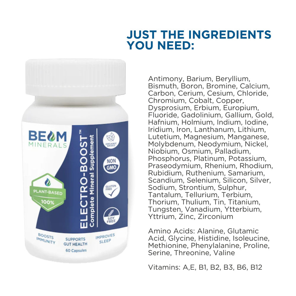 Beam Minerals bottle pour demonstrates easy daily intake on the go