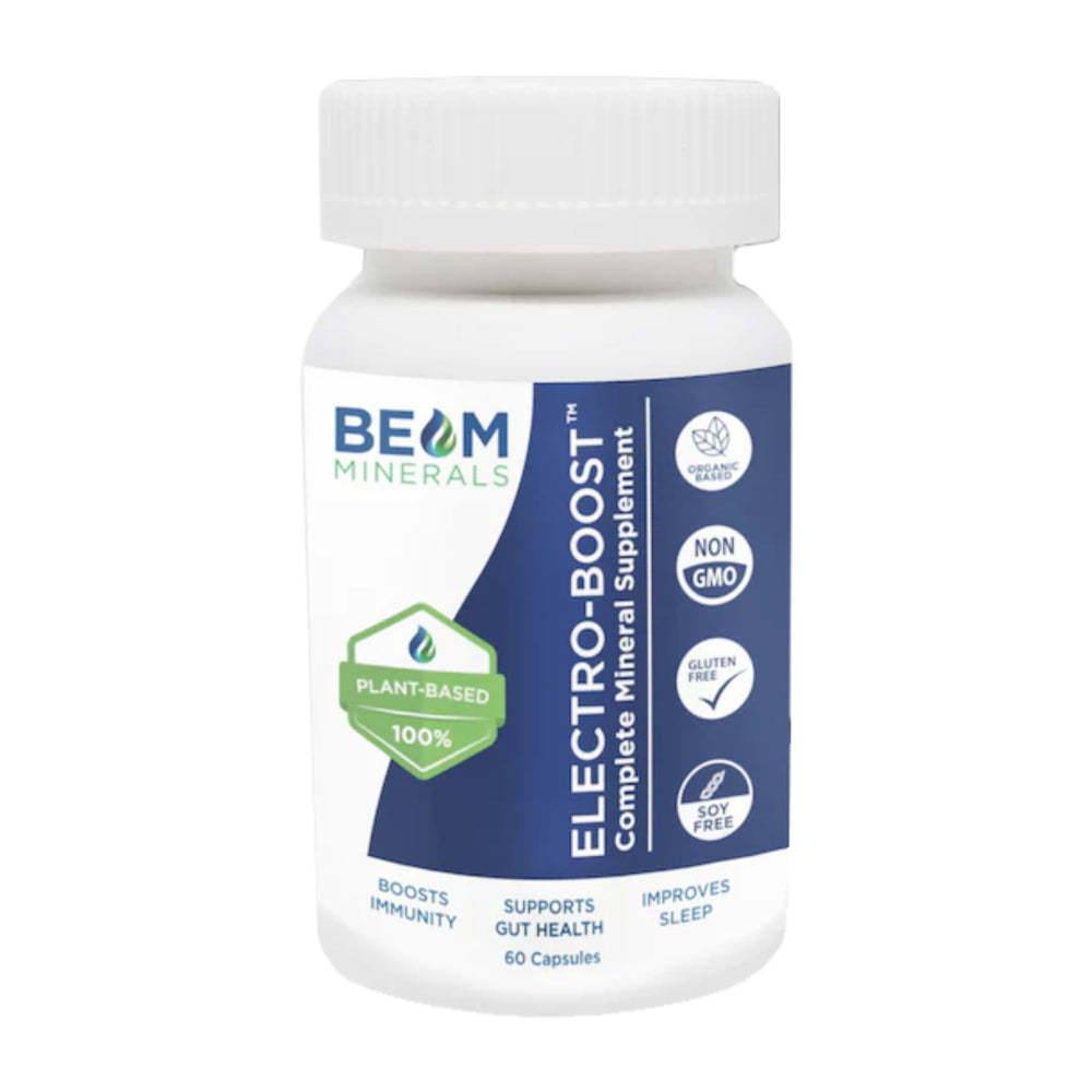 Beam Minerals complete multi-mineral capsules bottle front for daily vitality