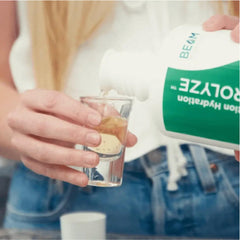 BEAM Minerals Electrolyze fridge storage suggests refreshing storage for later use.