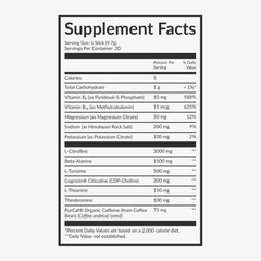 Beam Pre Workout in action during intense workouts for focus.