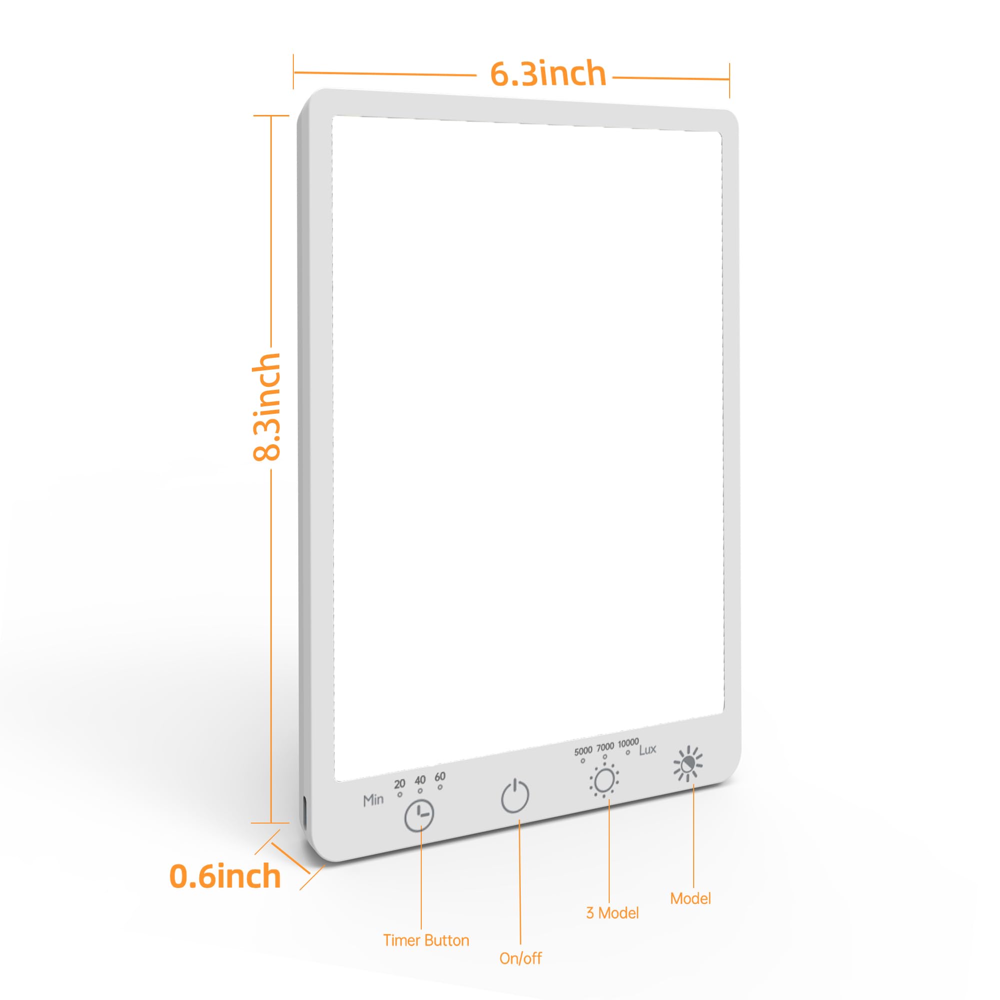 Beamhaus lamp with three timers and memory saves your preferred settings.