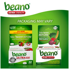 Beano Ultra 800 dosage in use scene suggesting gentle daily relief.