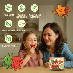 Bear Bites Gummies handed to a child after sport for quick energy